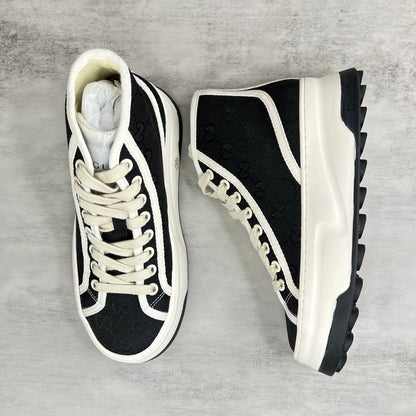 Gucci Tennis 1977 High-Top "White-Black Monogram"
