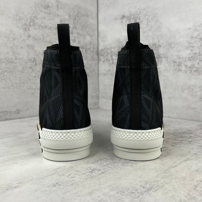 Dior B23 High-Top "Black CD Diamonds"