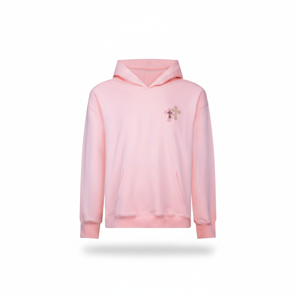 Chrome Hearts Hoodie "Pink"