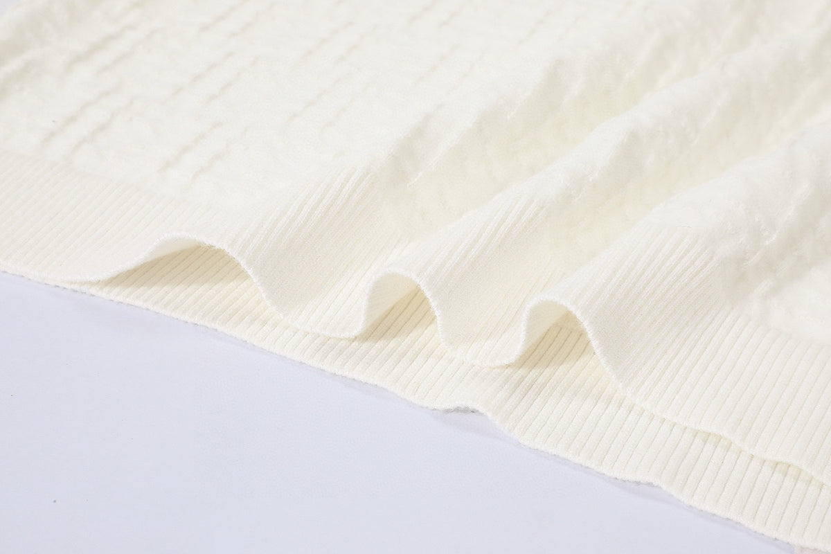 Fendi FF Cotton Pullover "White"