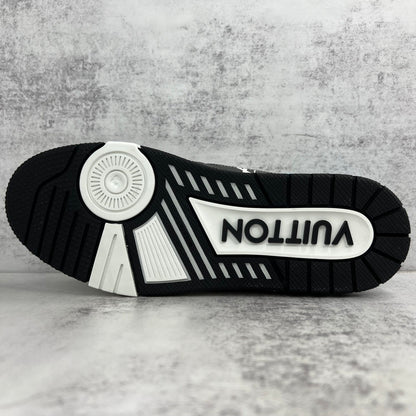 Louis Vuitton Trainers "Graphic Print White-Black-Blue"