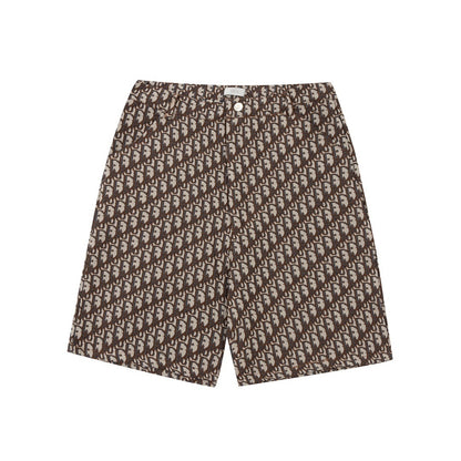 Dior Monogram Shorts "Beige"