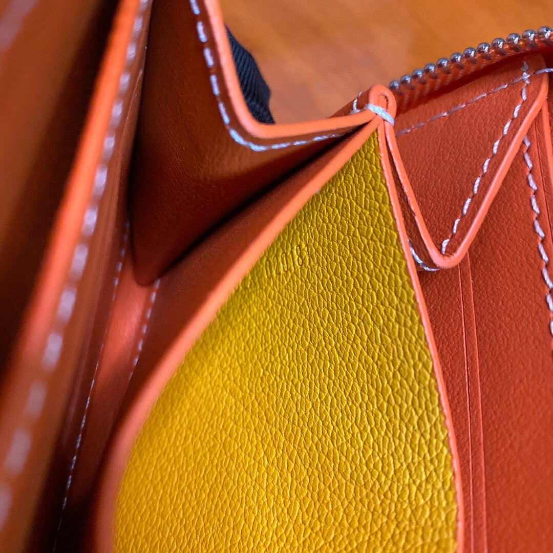 Goyard Matignon PM Wallet "Orange"