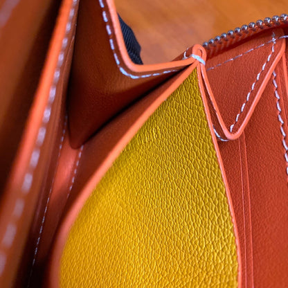 Goyard Matignon PM Wallet "Orange"