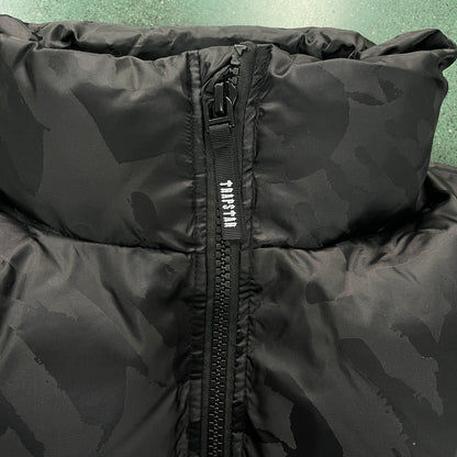 Trapstar Irongate Jacquard Down Jacket "Black"