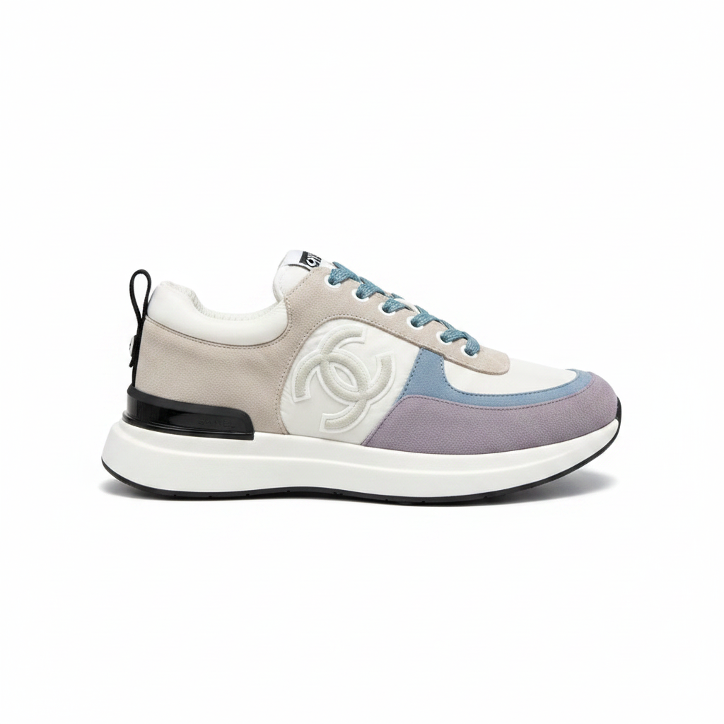 Chanel 22P Low "White-Grey-Blue"