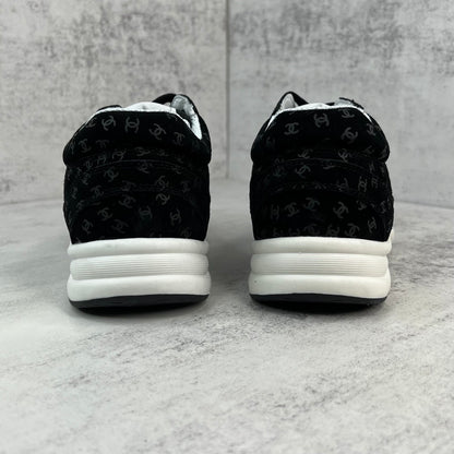 Chanel 22A "Black All Over Logo"