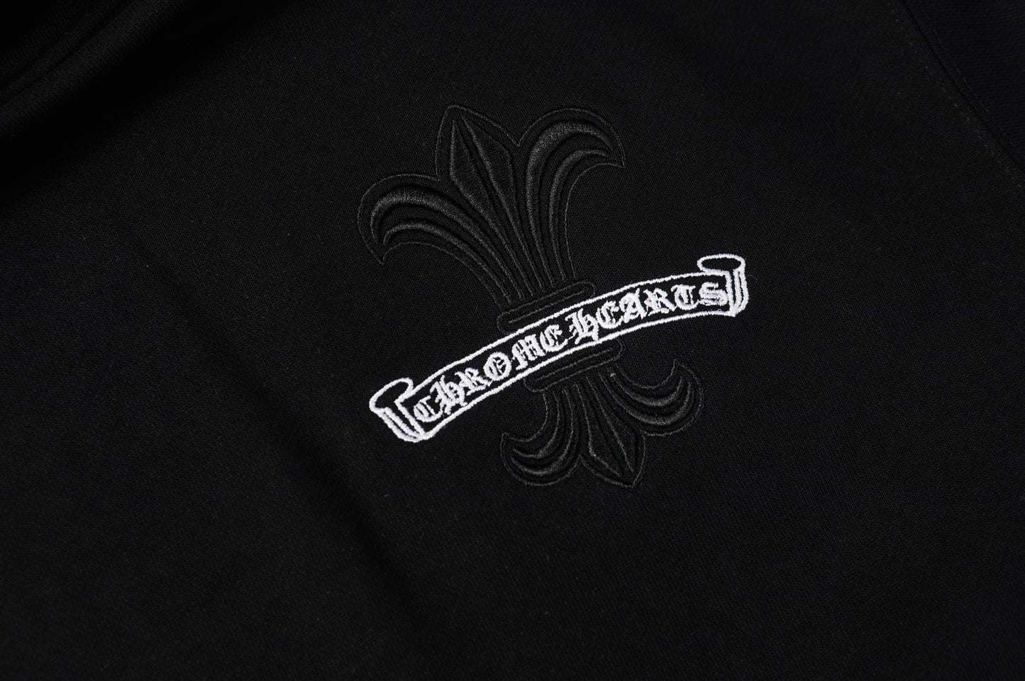 Chrome Hearts Hoodie "Black-White"