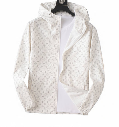 Louis Vuitton Monogram Windbreaker Jacket "White"