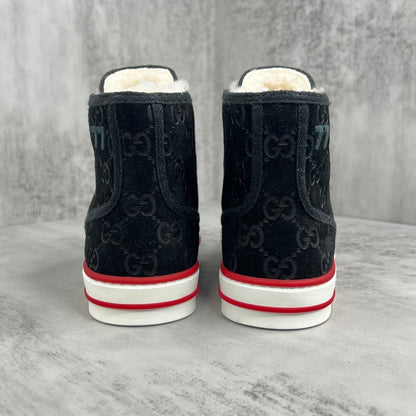 Gucci Tennis 1977 High-Top "Black Monogram"