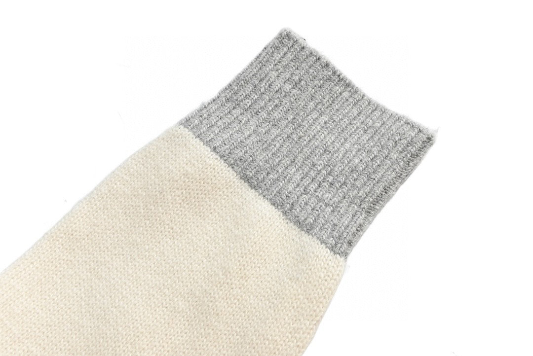 Thom Browne 4-Bar Sweater "Beige-Grey"