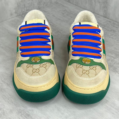Gucci Screener Double "Beige-Green Monogram"