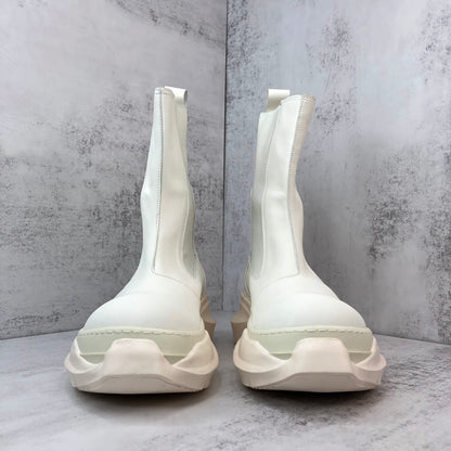 Rick Owens Abstract Beetle Boots "White"