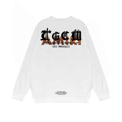 Amiri x The City Workshop Sweatshirt "White"