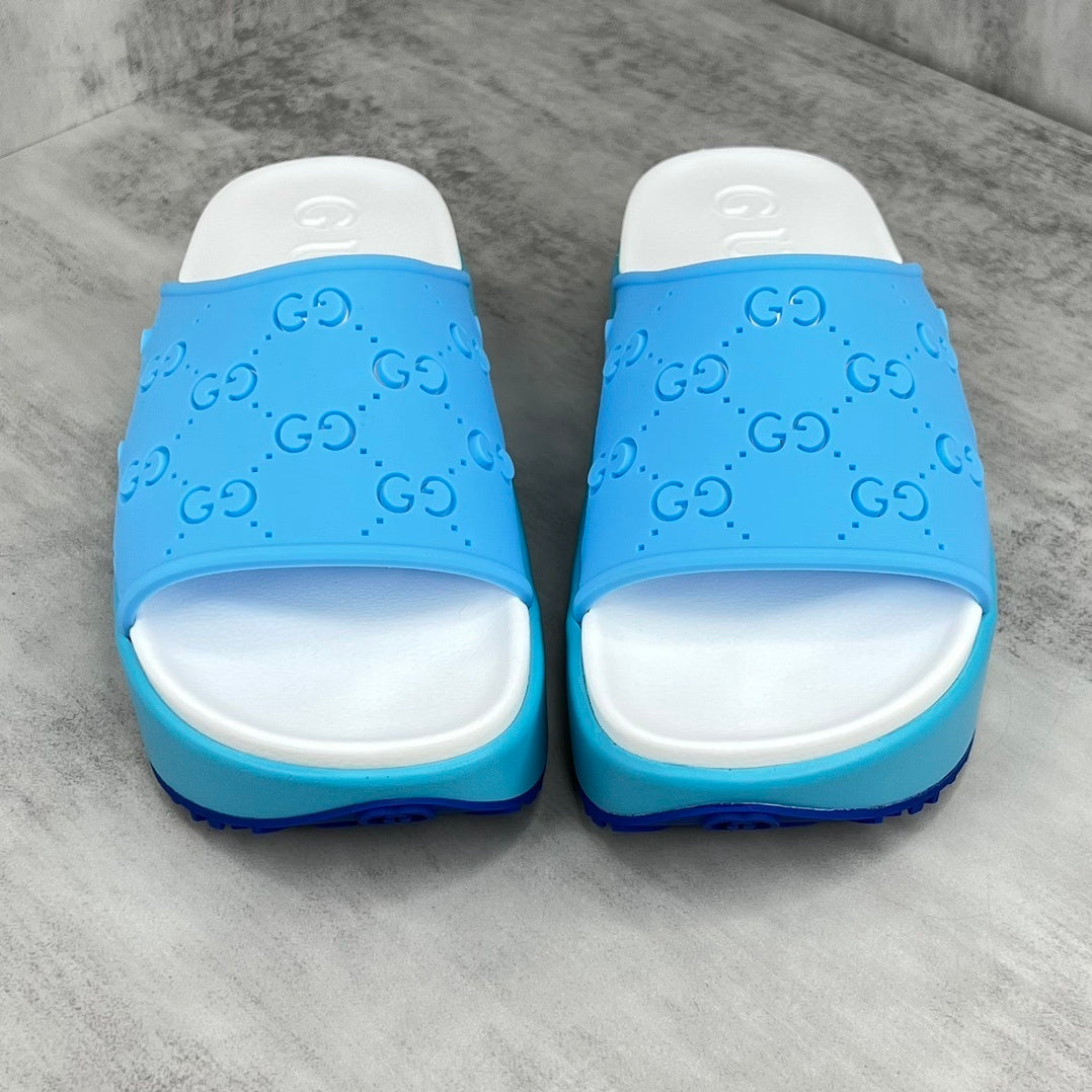 Gucci Slides "Blue-White"