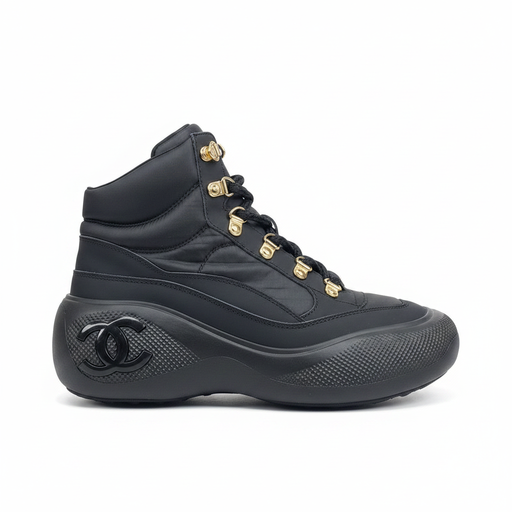 Chanel Snow Boots "Black"