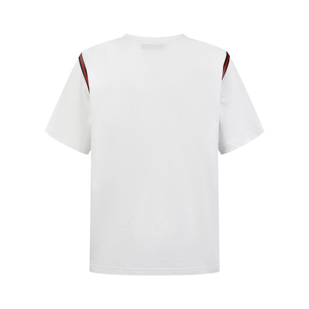 Gucci Embroidered T-Shirt "White"