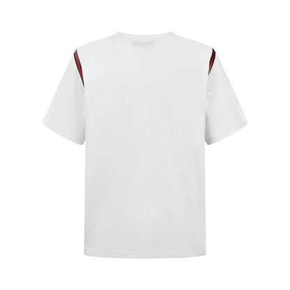 Gucci Embroidered T-Shirt "White"