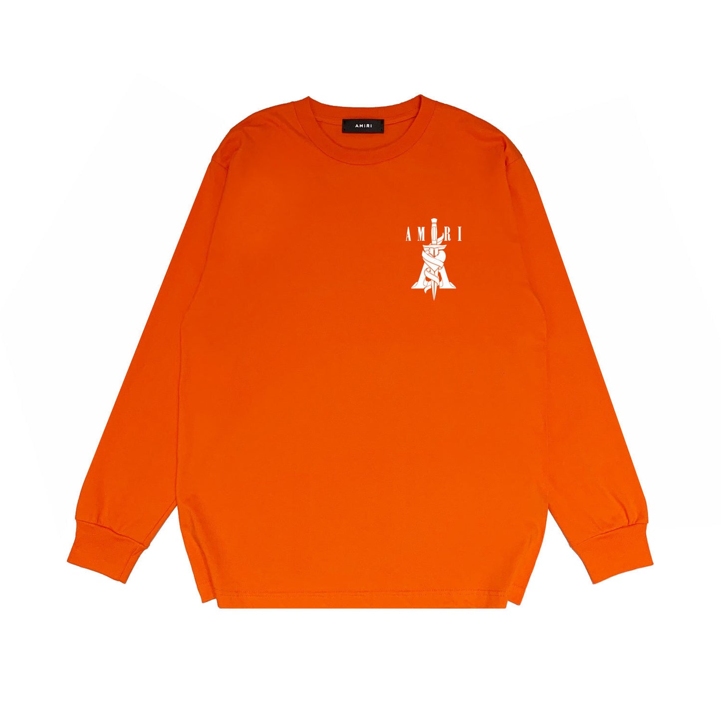 Amiri Dagger Sweatshirt "Orange-White"