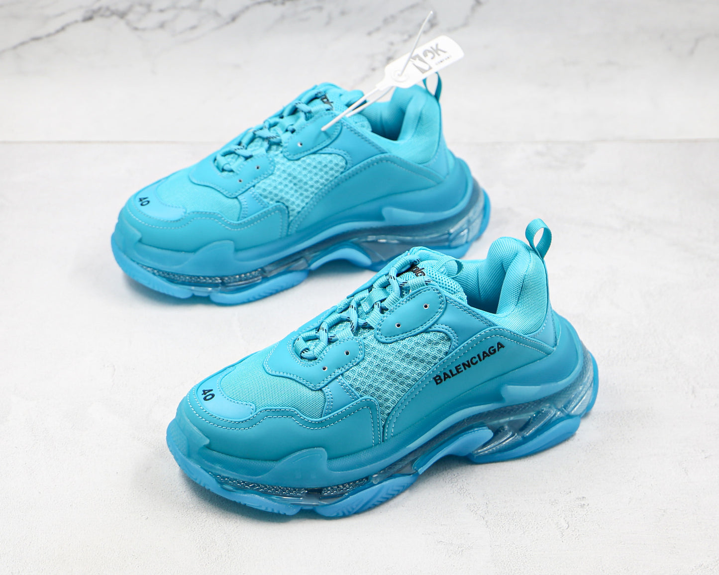 Balenciaga Triple S "Blue Clear Sole"