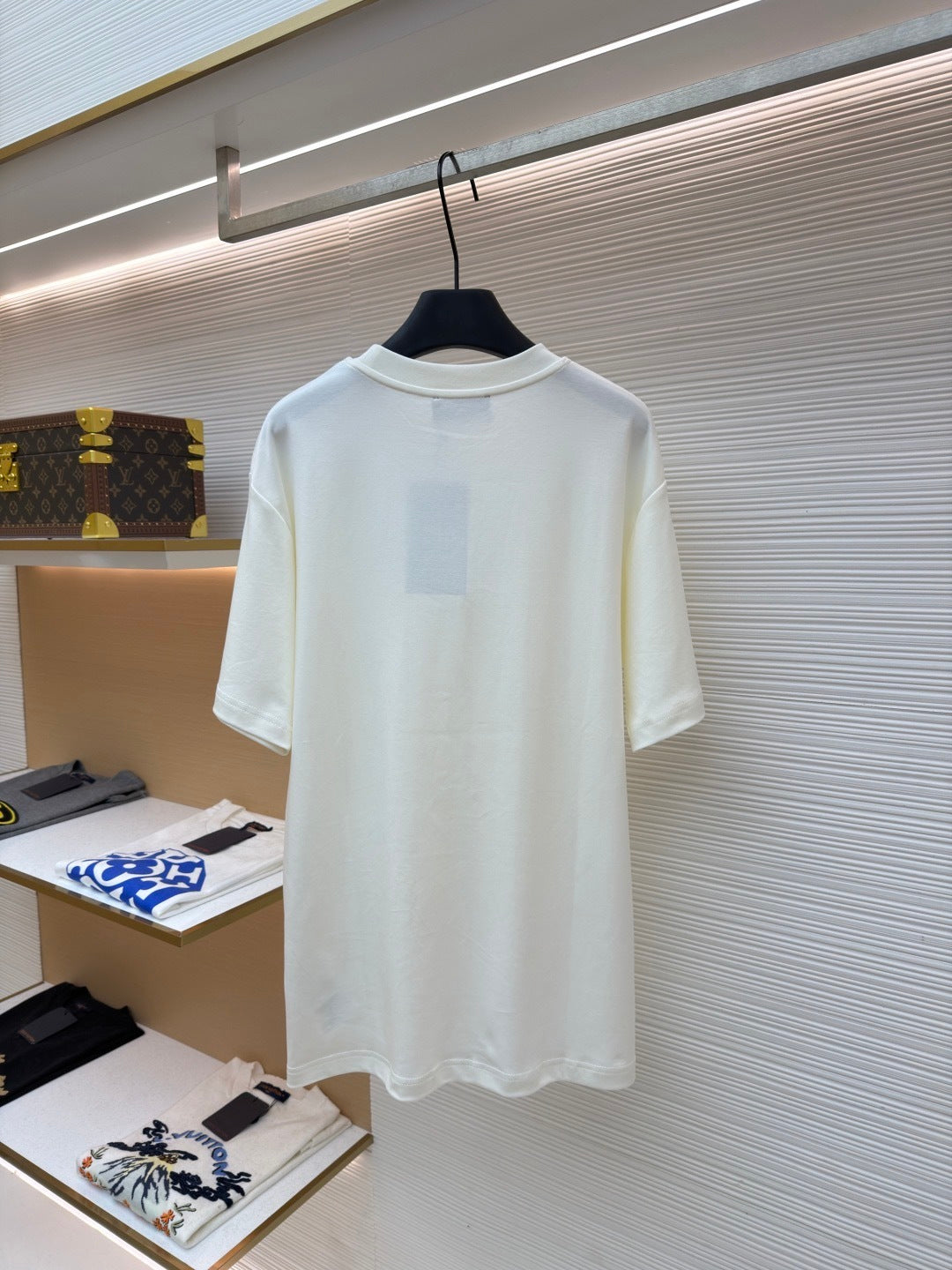 Gucci Soft Cotton Jersey T-Shirt with Print "Ivory"