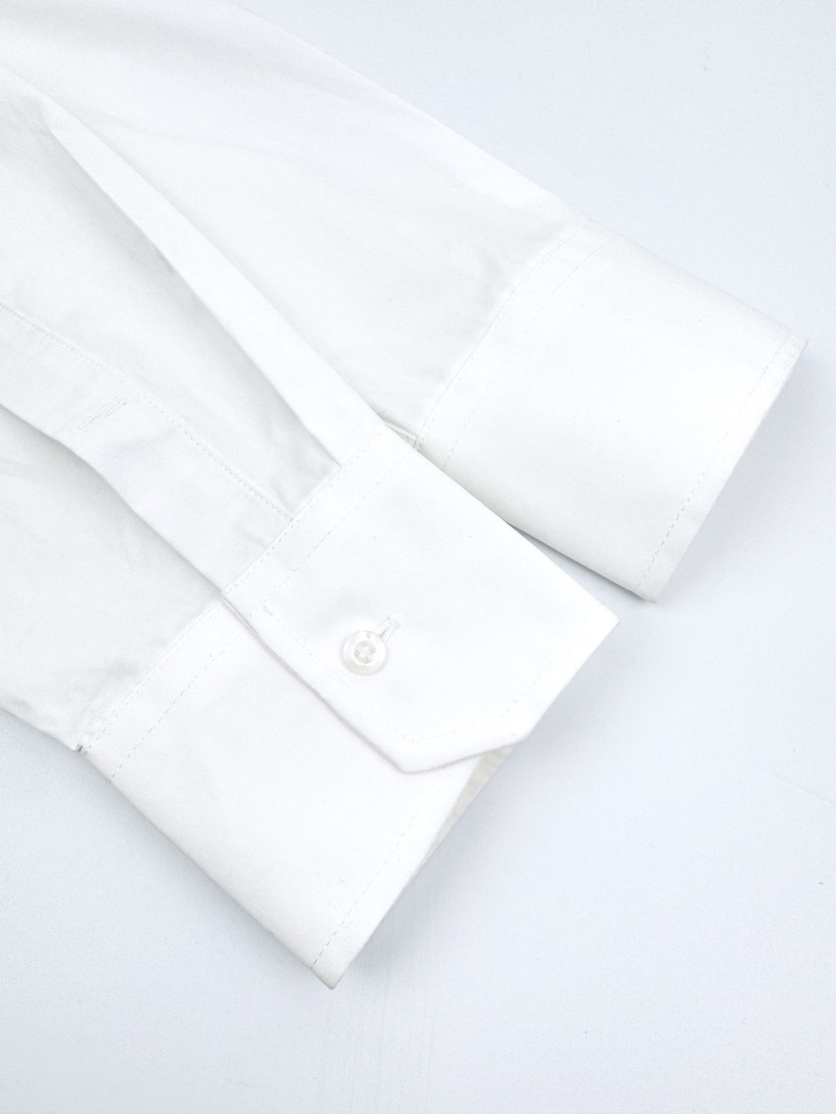 Thom Browne Cotton Armband Shirt "White"