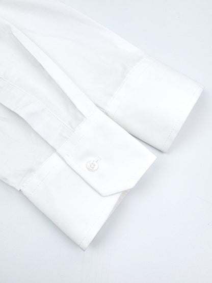 Thom Browne Cotton Armband Shirt "White"