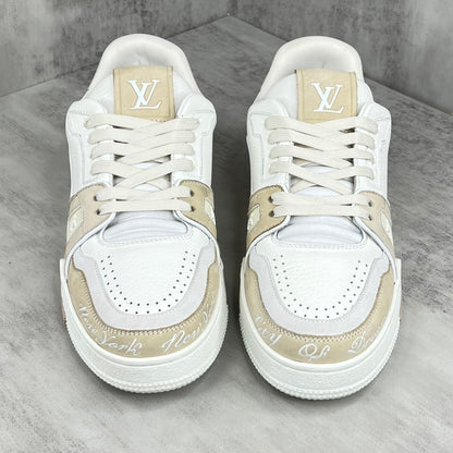 Louis Vuitton Trainers "White-Beige"