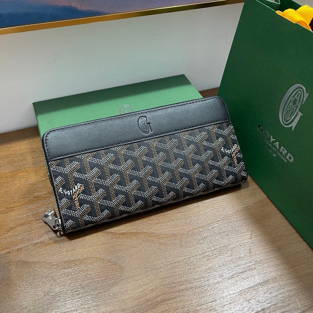 Goyard Matignon GM Wallet "Black"