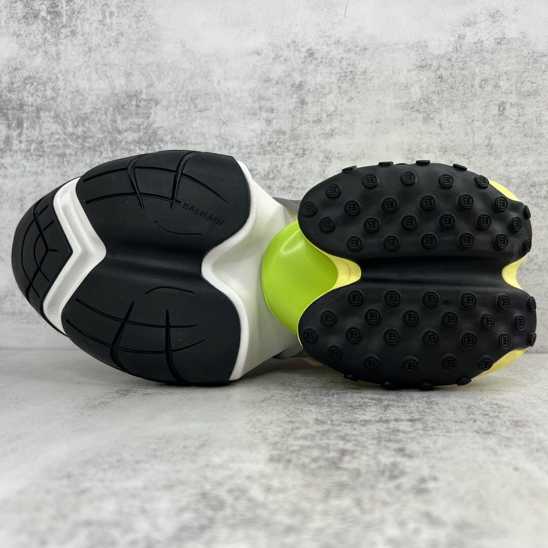 Balmain Unicorn "White-Green-Yellow"