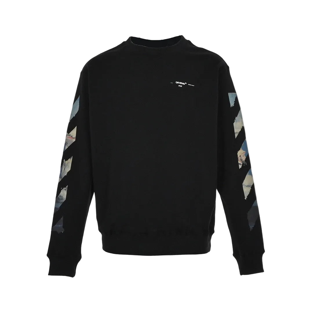 Off-White Diag Arrows Sweatshirt "Black-Multicolour"
