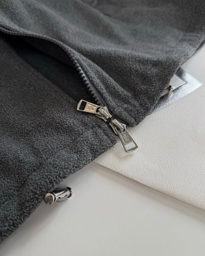 Moncler Fleece Zip Jacket "Gray"