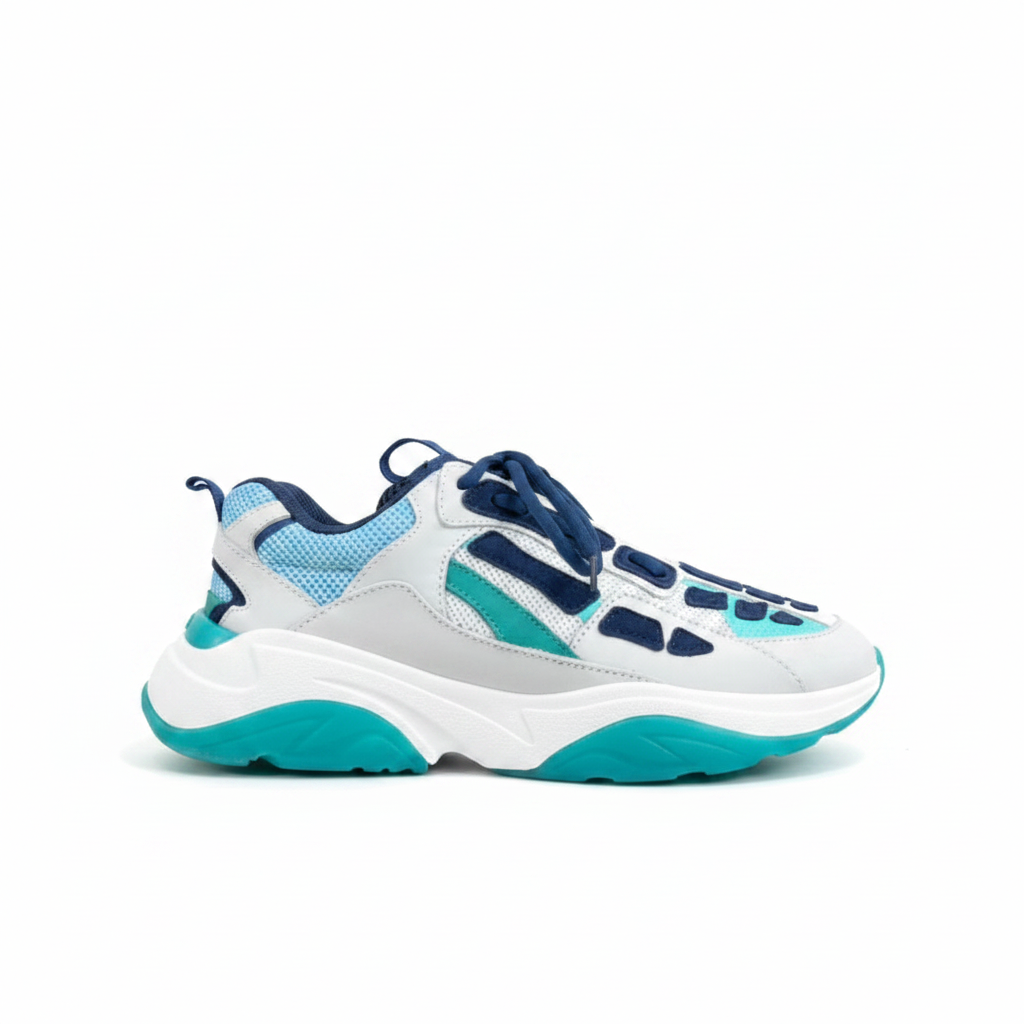 Amiri Bone Runner "White-Turquoise"