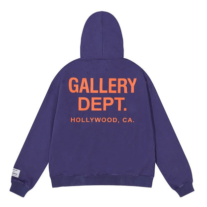 Gallery Dept. Hoodie "Blue-Orange"