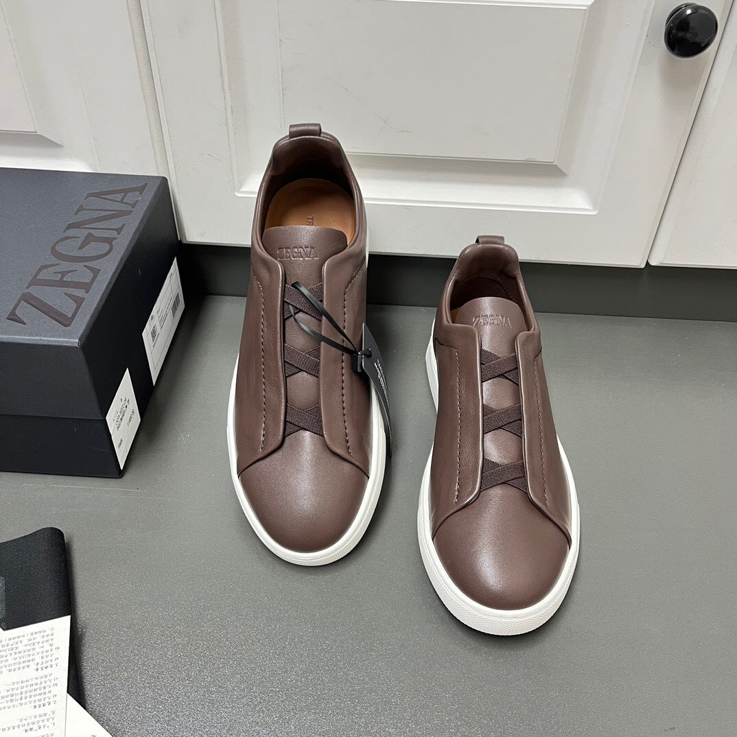 Zegna Triple Stitch Seconds Skin "Brown"