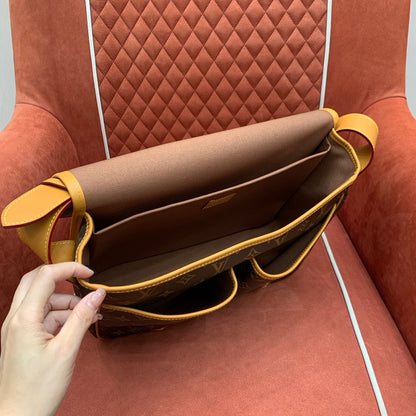 Louis Vuitton Satchel Messenger Bag