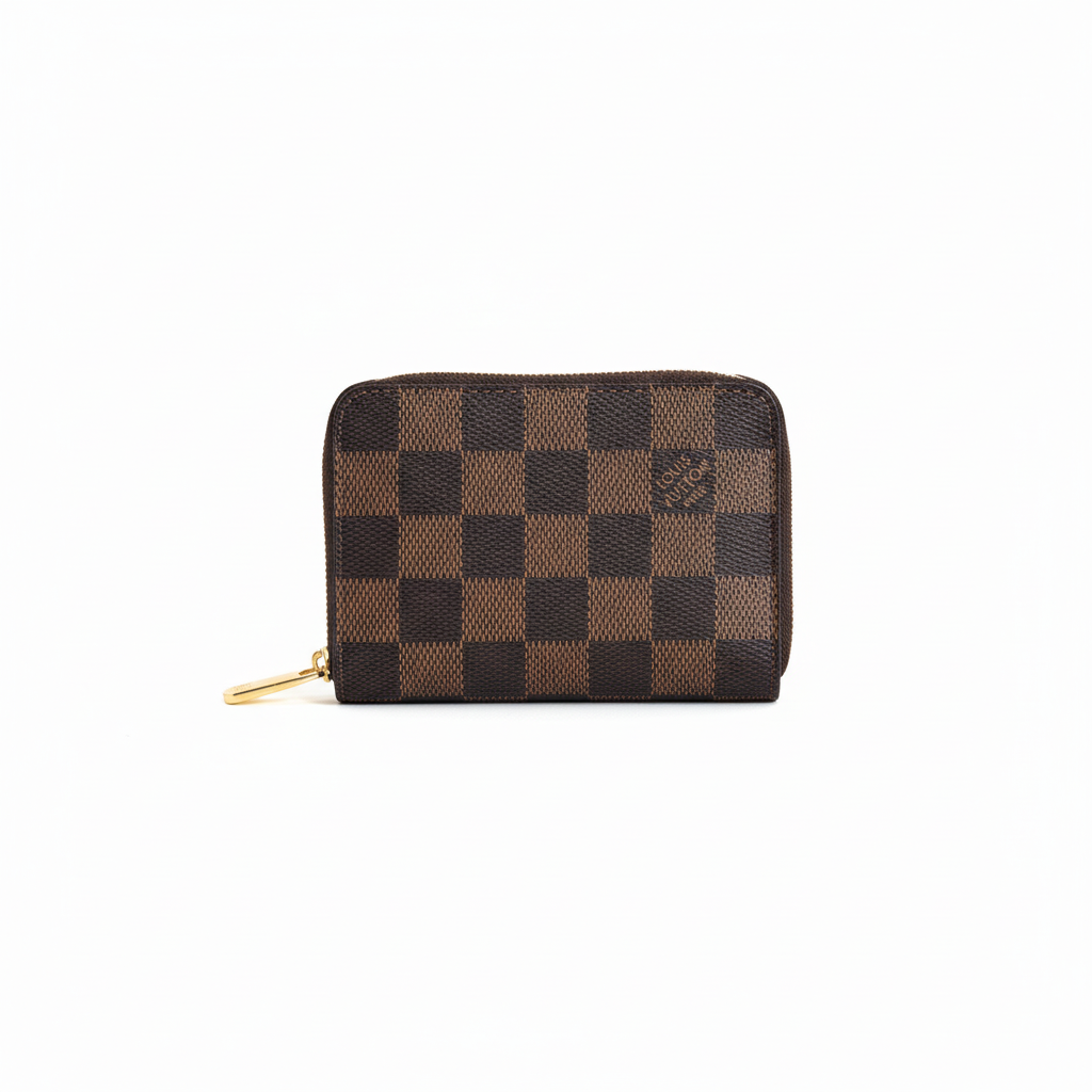 Louis Vuitton Zippy Coin Purse "Damier Ebene Canvas"
