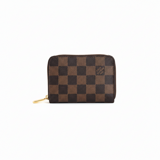 Louis Vuitton Zippy Coin Purse "Damier Ebene Canvas"