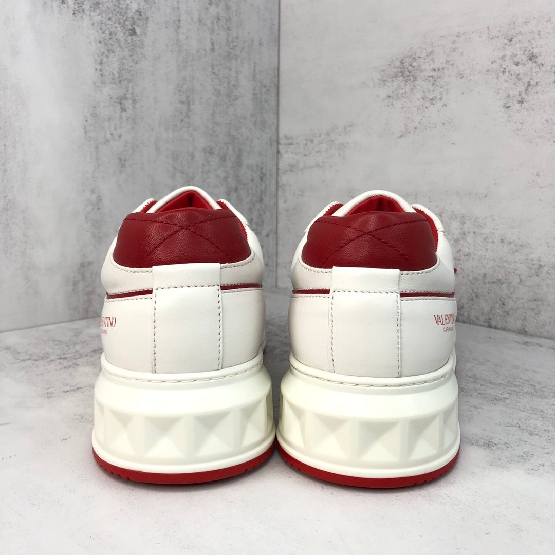 Valentino Garavani One Stud "White-Red"