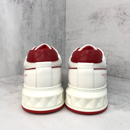 Valentino Garavani One Stud "White-Red"