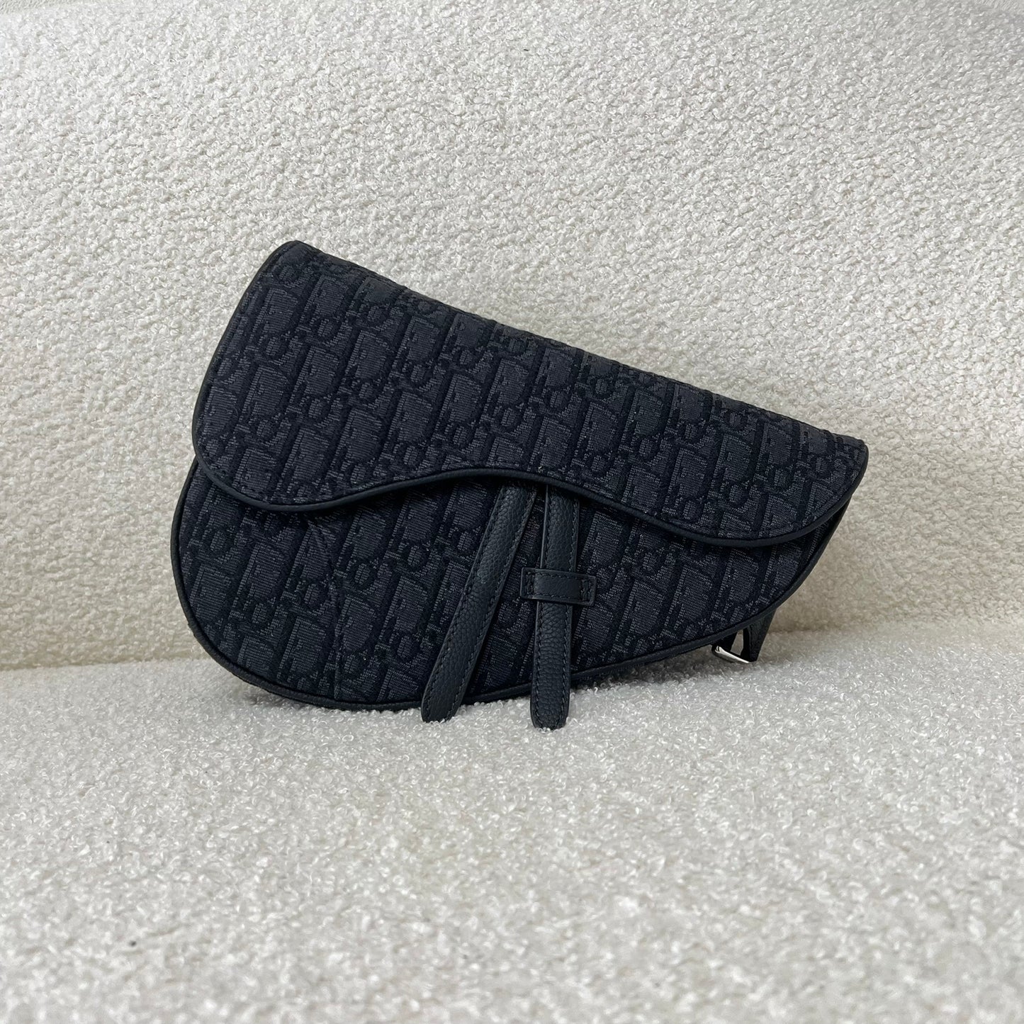 Dior Mini Saddle Bag Oblique Jacquard