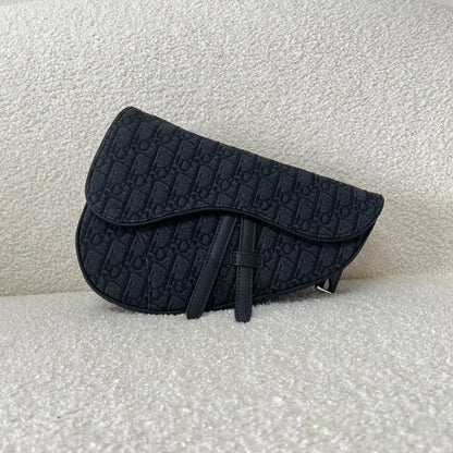 Dior Mini Saddle Bag Oblique Jacquard