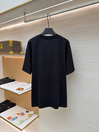 Gucci Cotton Jersey T-shirt with Embroidery "Black"