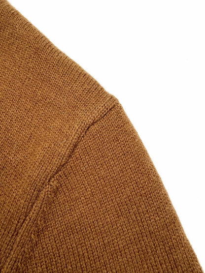 Bottega Veneta Cashmere Cardigan Intrecciato "Camel Brown"