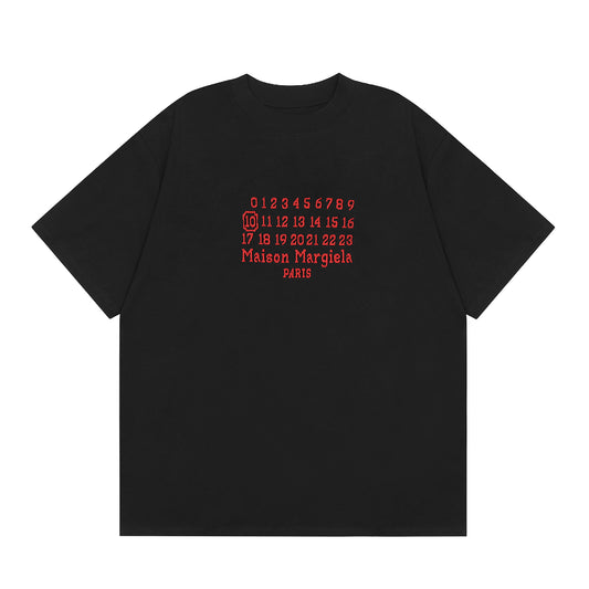 Maison Margiela T-Shirt "Black-Red"