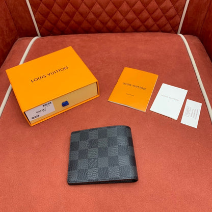 Louis Vuitton Slender Wallet "Damier Graphite"