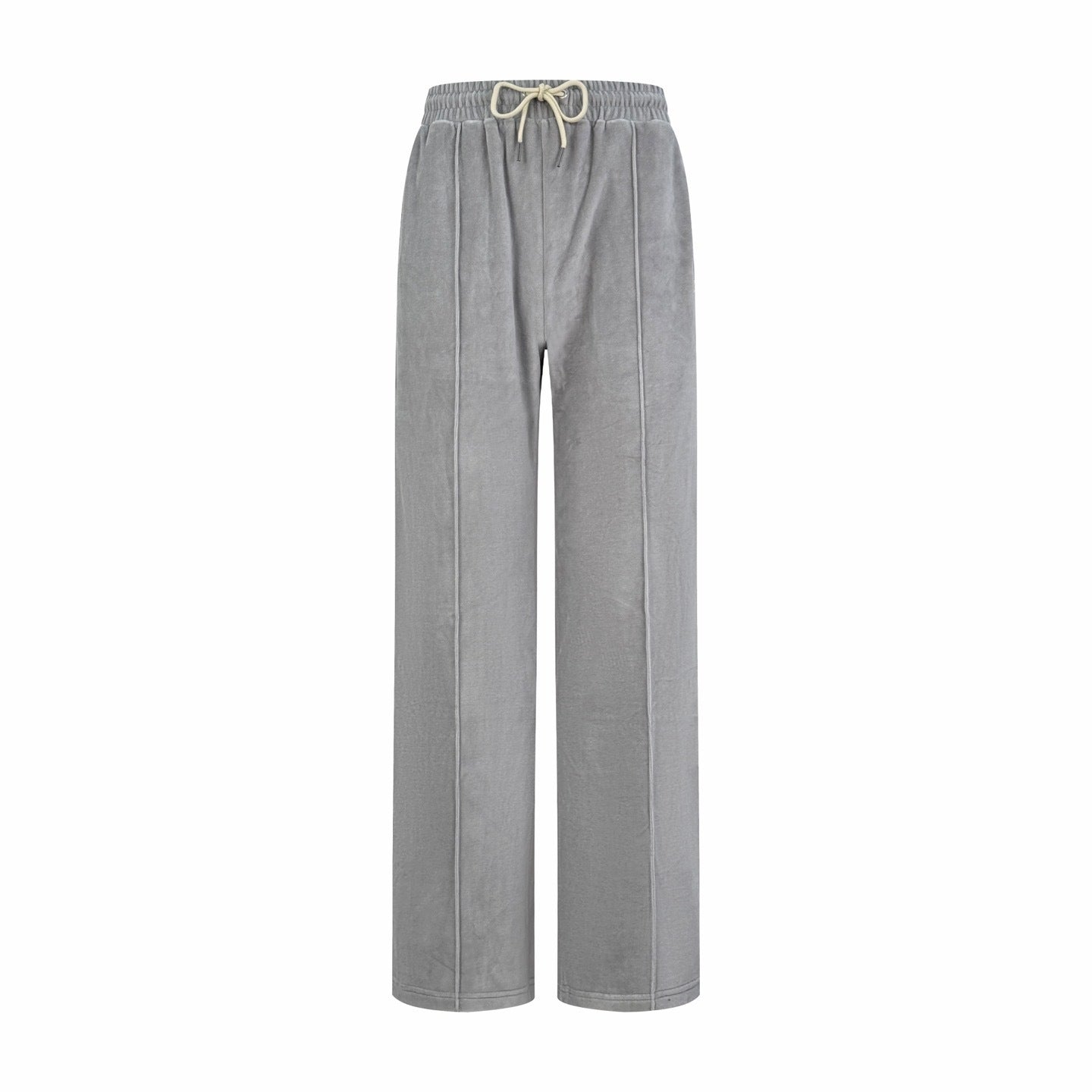 Celine Velvet Tracksuit Sweatpants "Grey"