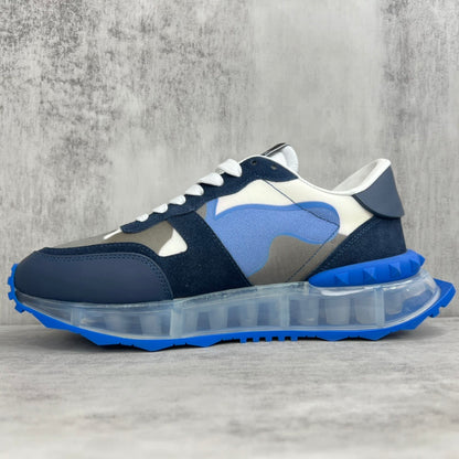 Valentino Garavani Netrunner "Blue-White Camo"