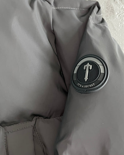 Trapstar Short Decoded Down Jacket "Reflective"
