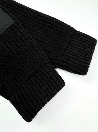 Prada Wool and Cashmere Cardigan "Black"
